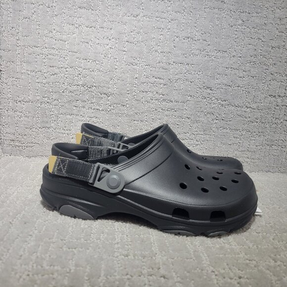 Crocs Classic All Terrain Black Platform Clogs Unisex Size US M9 W11 and M8 W10 - Picture 4 of 11